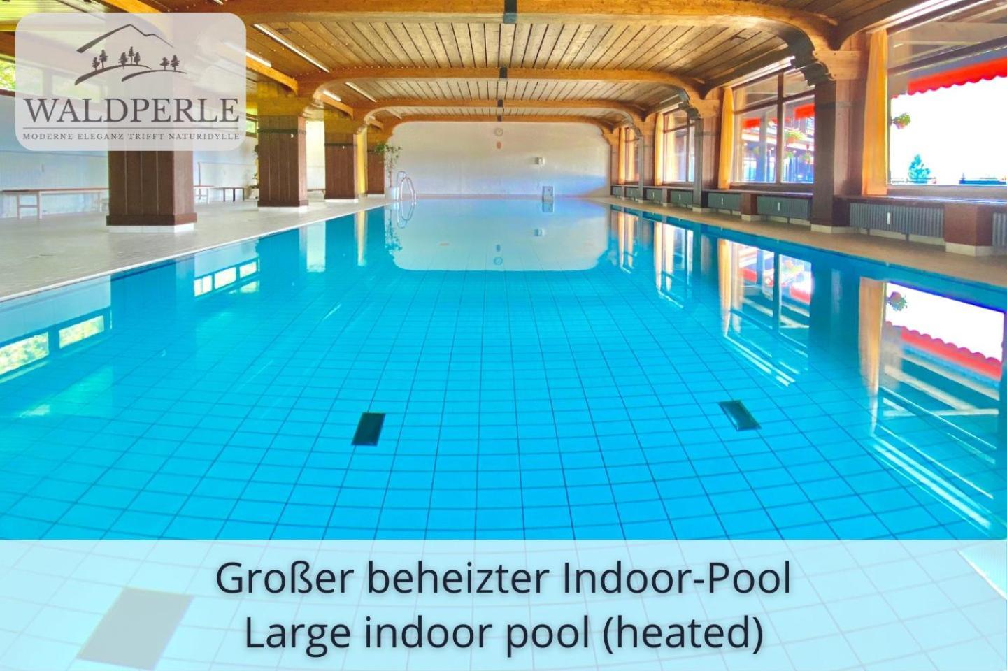 Exklusives 5-Sterne Apartment Waldperle Mit Indoor-Pool, Sauna, Top Lage Und Ausblick In Die Natur, Hunde Willkommen Schonach im Schwarzwald Kültér fotó