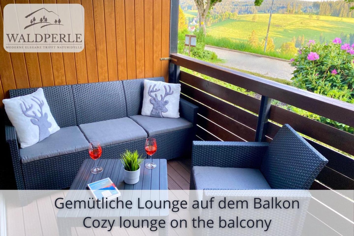 Exklusives 5-Sterne Apartment Waldperle Mit Indoor-Pool, Sauna, Top Lage Und Ausblick In Die Natur, Hunde Willkommen Schonach im Schwarzwald Kültér fotó